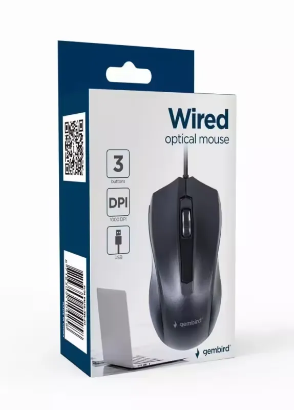 Gembird USB /Black MUS-3B-01