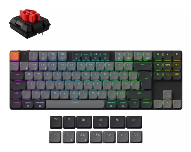 Keychron K1/Black K1X-A1 belaidė