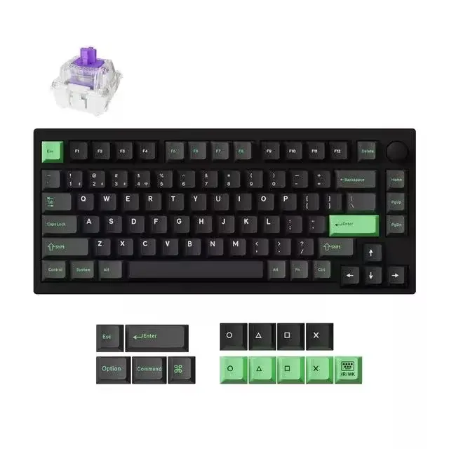Keychron P1 HE Wireless RGB - Black (P1H-M1Z)