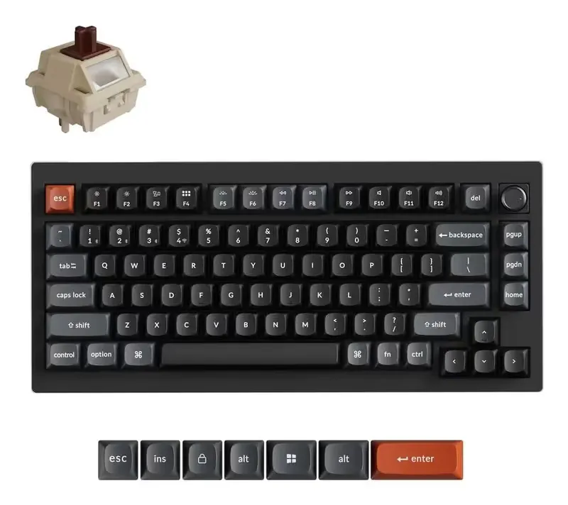 Keychron V1 Ultra Wireless - Black (V1U-D3)