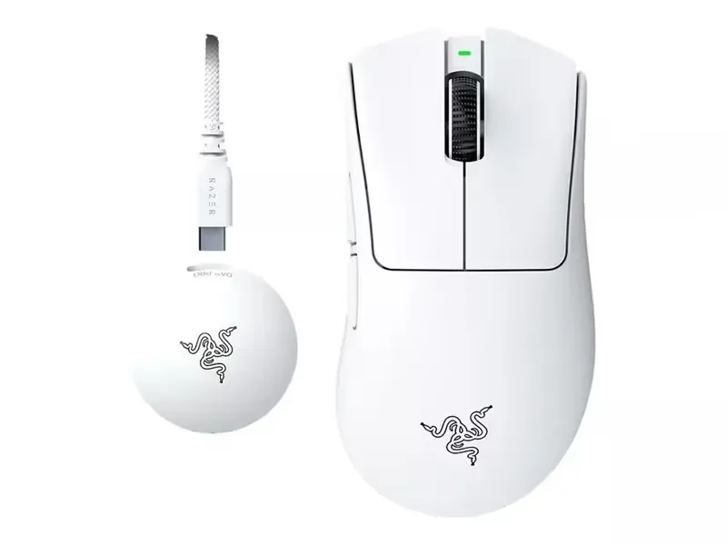 Razer DeathAdder V4 Pro Gaming, White