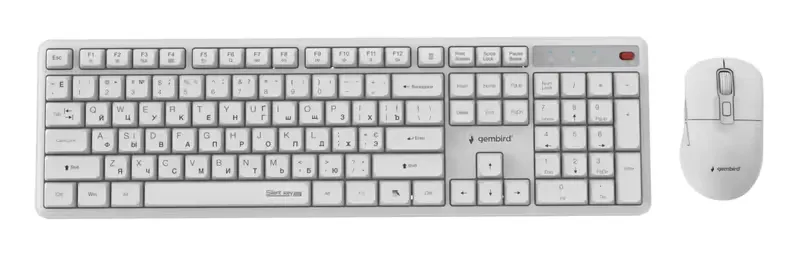 Gembird Wireless Keyboard and Mouse Set
