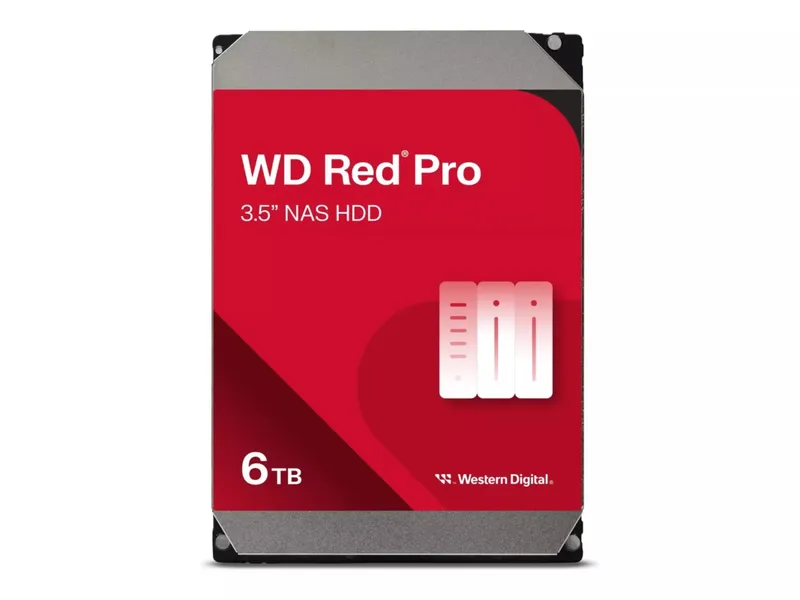 Western Digital 6TB WD Red Pro /s diskas