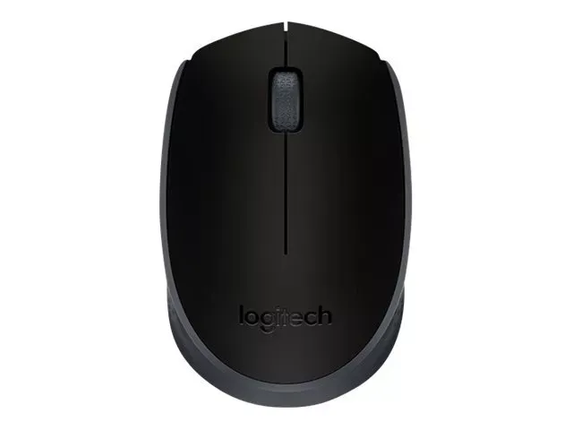Logitech M171 Mouse right and left-handed wireless 2.4 GHz USB wireless receiver black