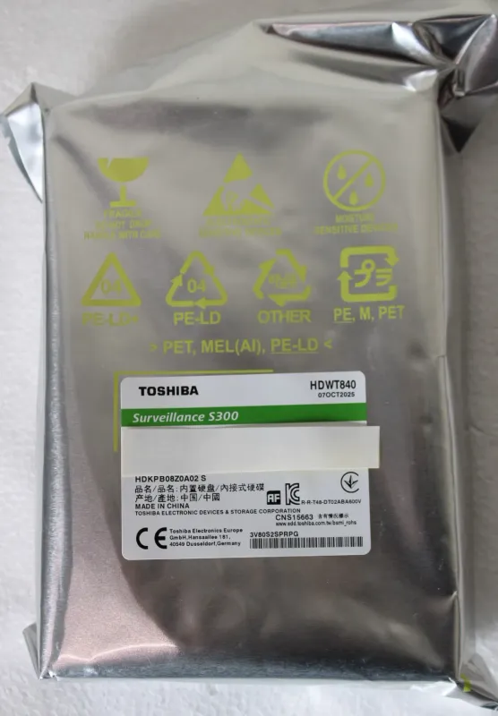 Toshiba SALE OUT. S300 Surveillance Hard Drive 3