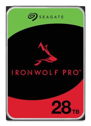 Seagate IronWolf Pro ST28000NT000 hard drive 28 TB 7200 RPM 512 MB 3.5" Serial ATA III