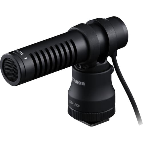 Canon 4474C001 microphone Black Digital camera microphone