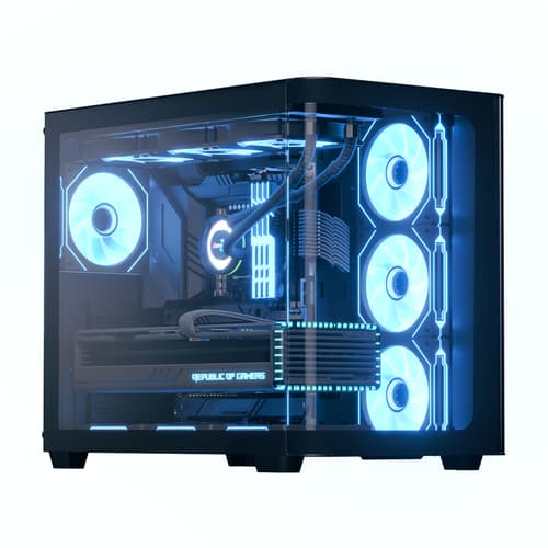 Aerocool P500C Midi Tower Black