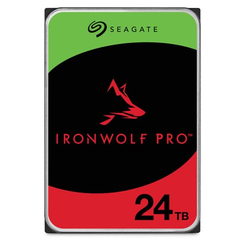 Seagate IronWolf Pro ST24000NT002 hard drive 24 TB 7200 RPM 512 MB 3.5" Serial ATA III