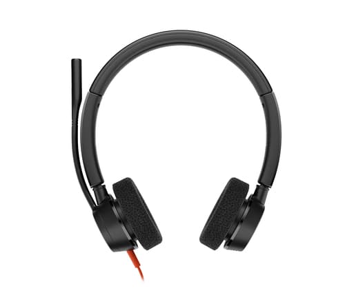 HP Poly Blackwire 3325 Stereo Microsoft Teams Certified USB-C Headset +3.5mm Plug +USB-C/A Adapter