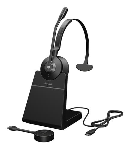 Jabra Engage 55 SE Headset Wireless Head-band Office/Call center Black