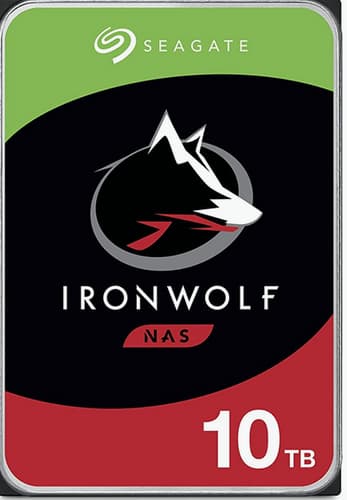 Seagate IronWolf ST10000VN000 hard drive 10 TB 7200 RPM 256 MB 3.5" Serial ATA III