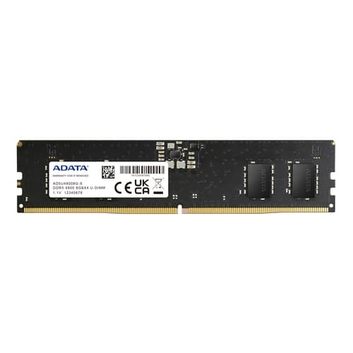 ADATA AD5U48008G-S 8 GB 1 x 8 GB DDR5 288-pin DIMM ECC