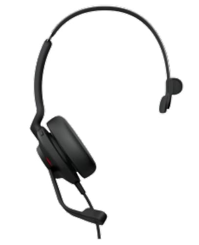 Jabra Evolve2 30 SE USB C/A MS Mono Headset Wired Handheld Office/Call center USB Type-C USB Type-A Black