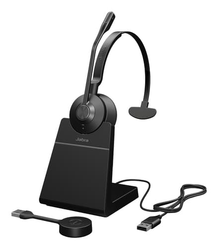 Jabra Engage 55 SE Headset Wireless Head-band Office/Call center Black
