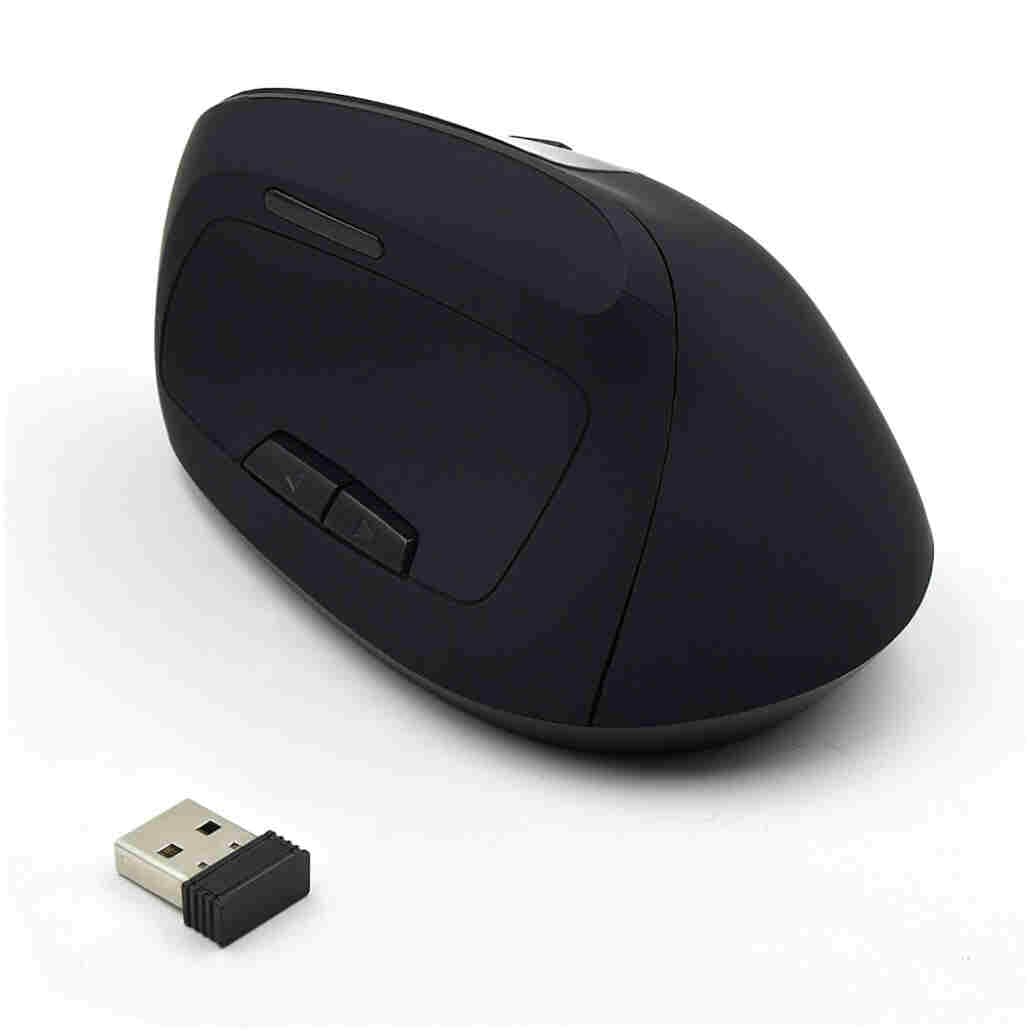 Ewent Ergonomic Vertical Wireless (Black)
