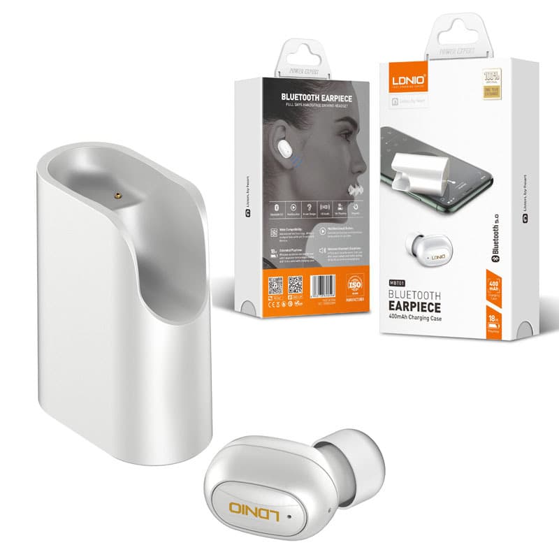 LDNIO MBT01 TWS BLUETOOTH 5.0 s polnilno škatlo