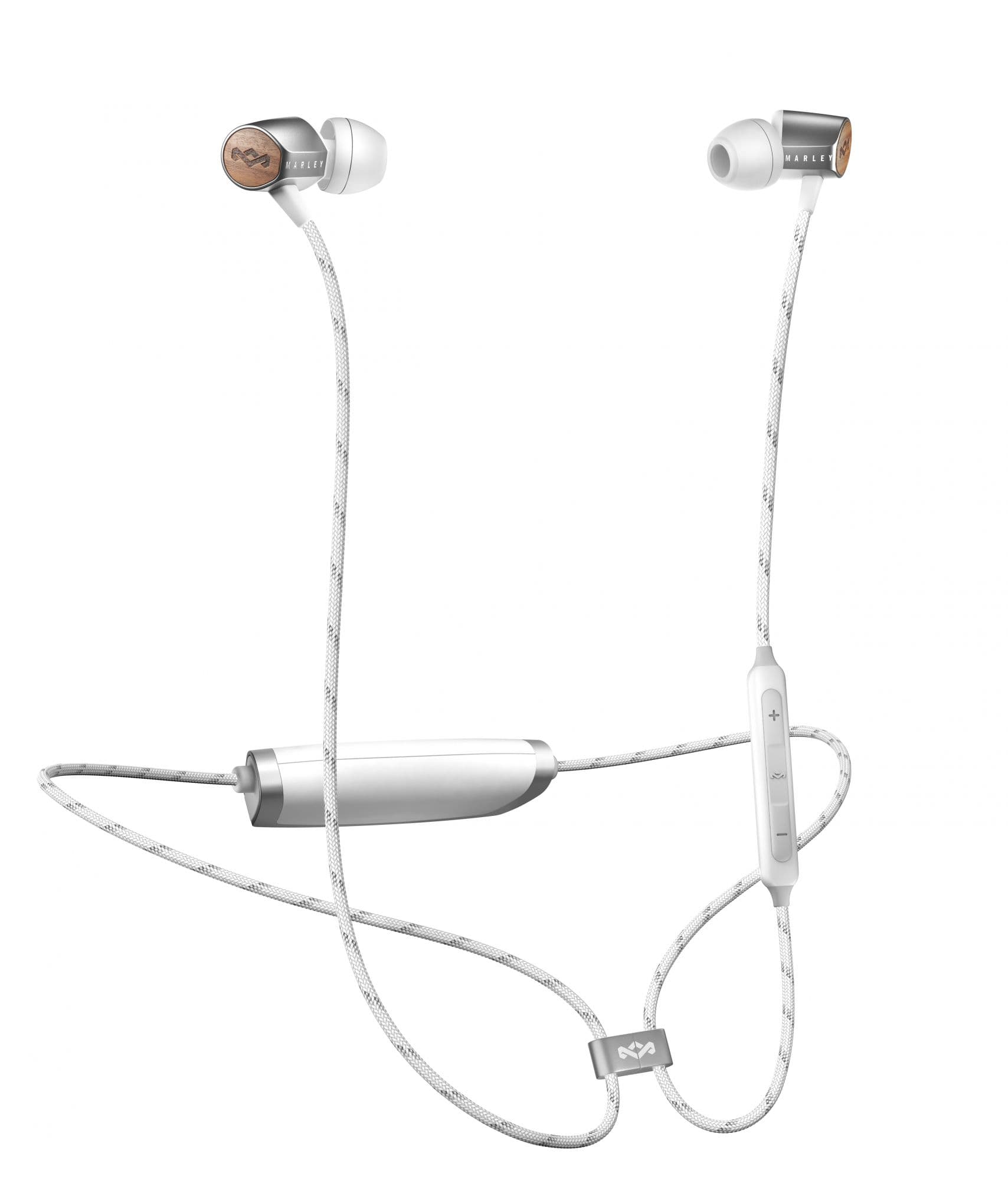 House of Marley Uplift Bluetooth ušesne - srebrne barve