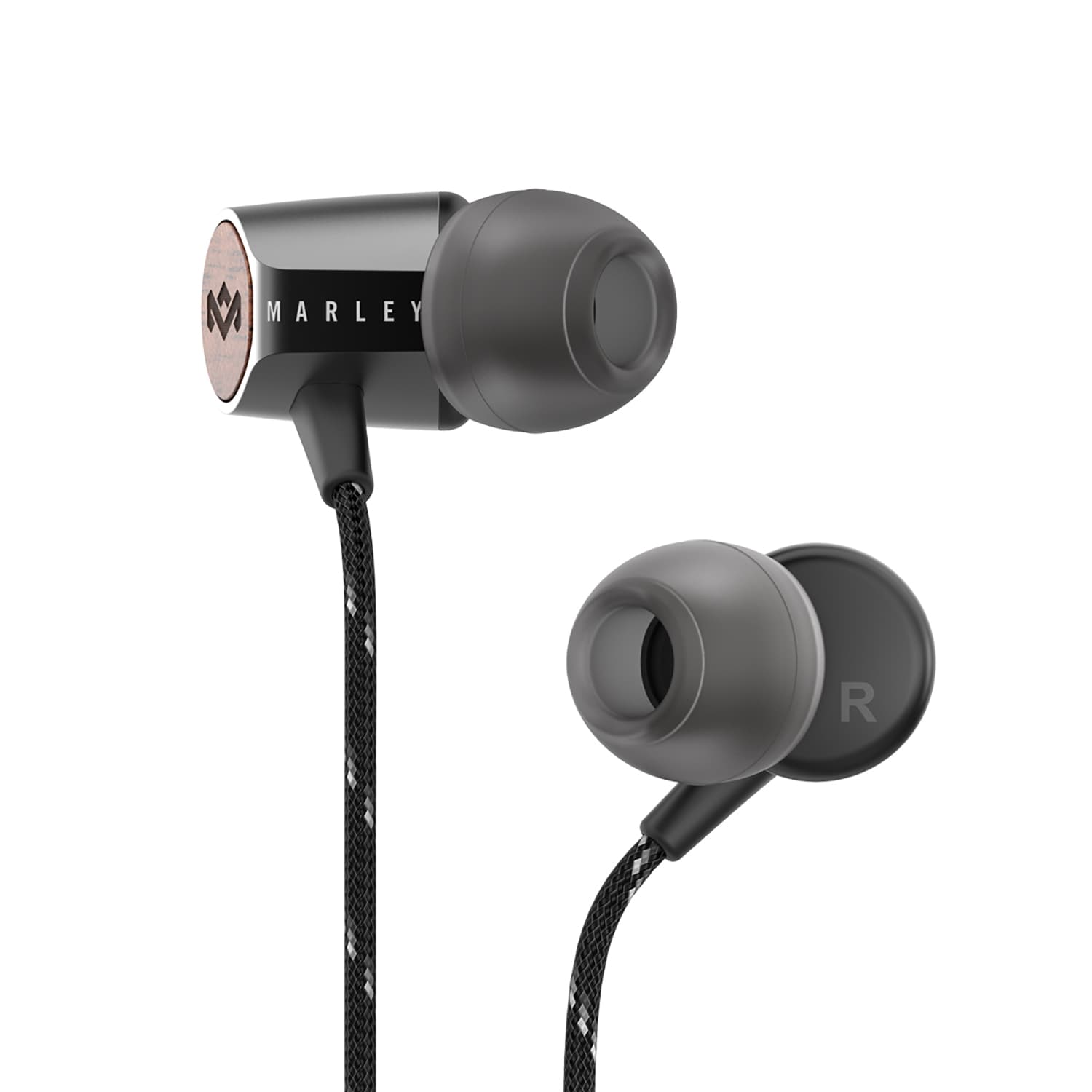 House of Marley Uplift 2.0 ušesne - black