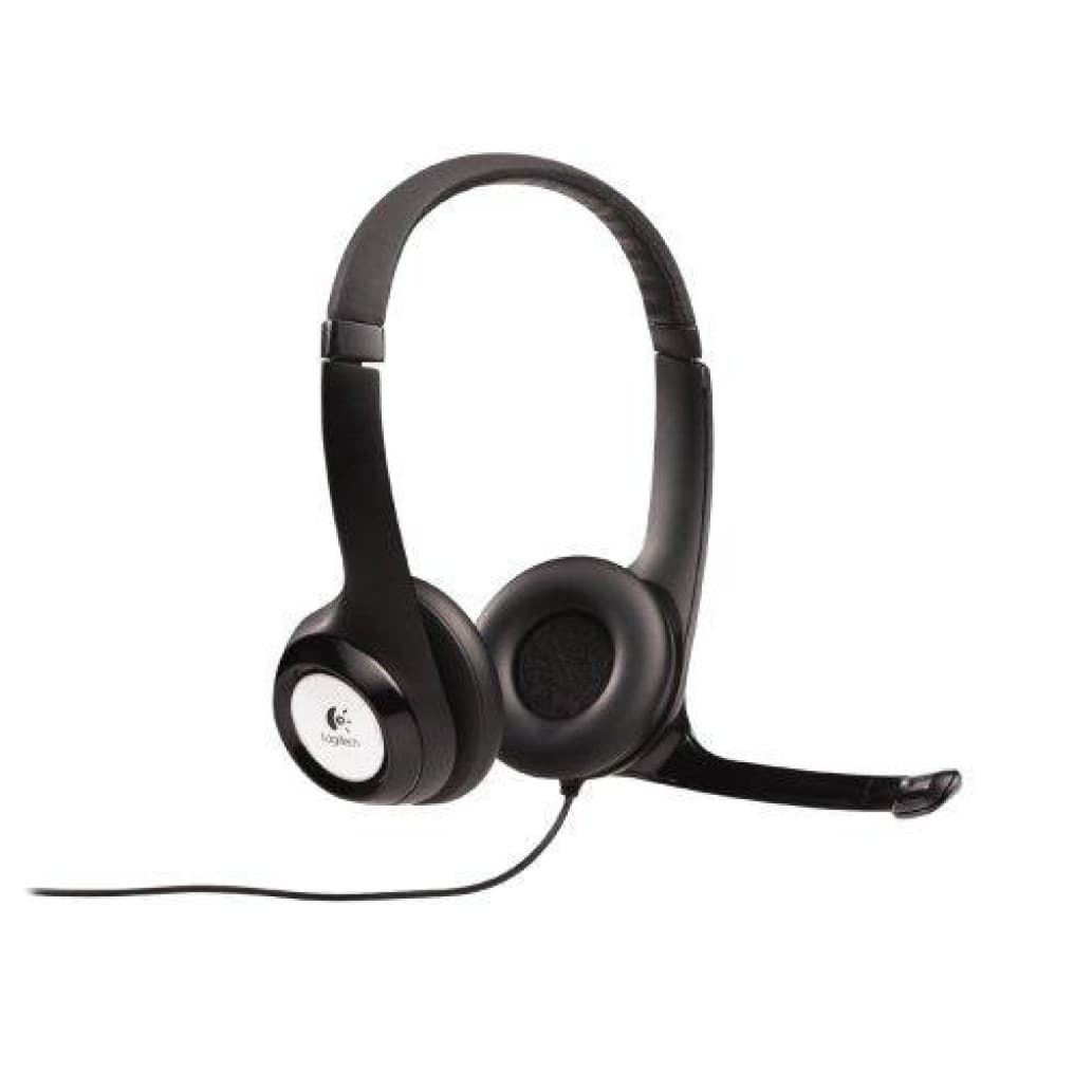 Logitech naglavne z USB H390 črne (981-000406)