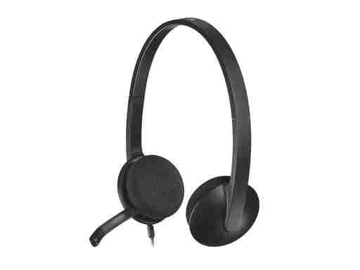 Logitech H340, stereo, USB