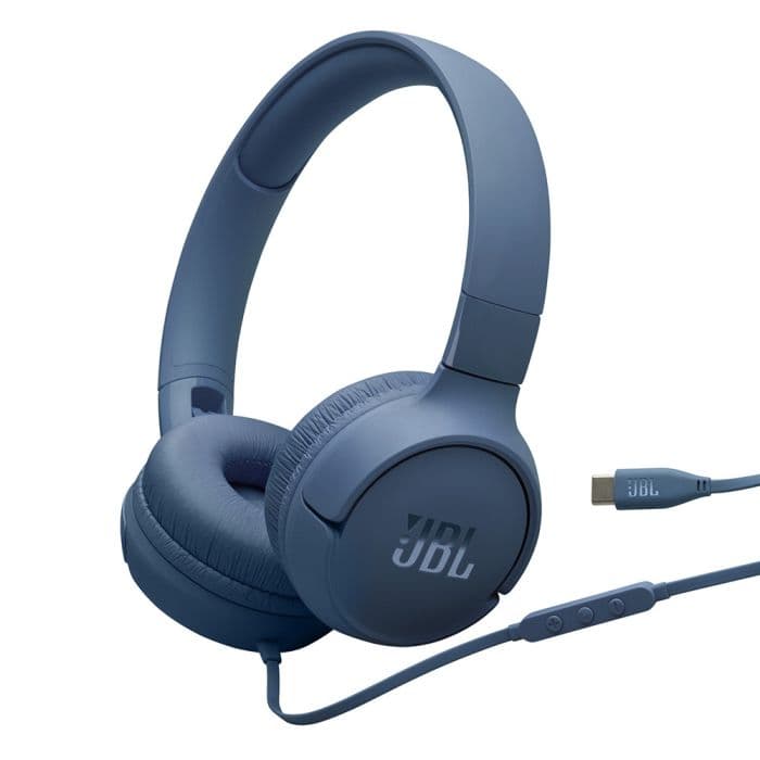 JBL Tune 520 USB-C, modre