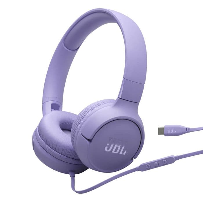 JBL Tune 520 USB-C, vijolične
