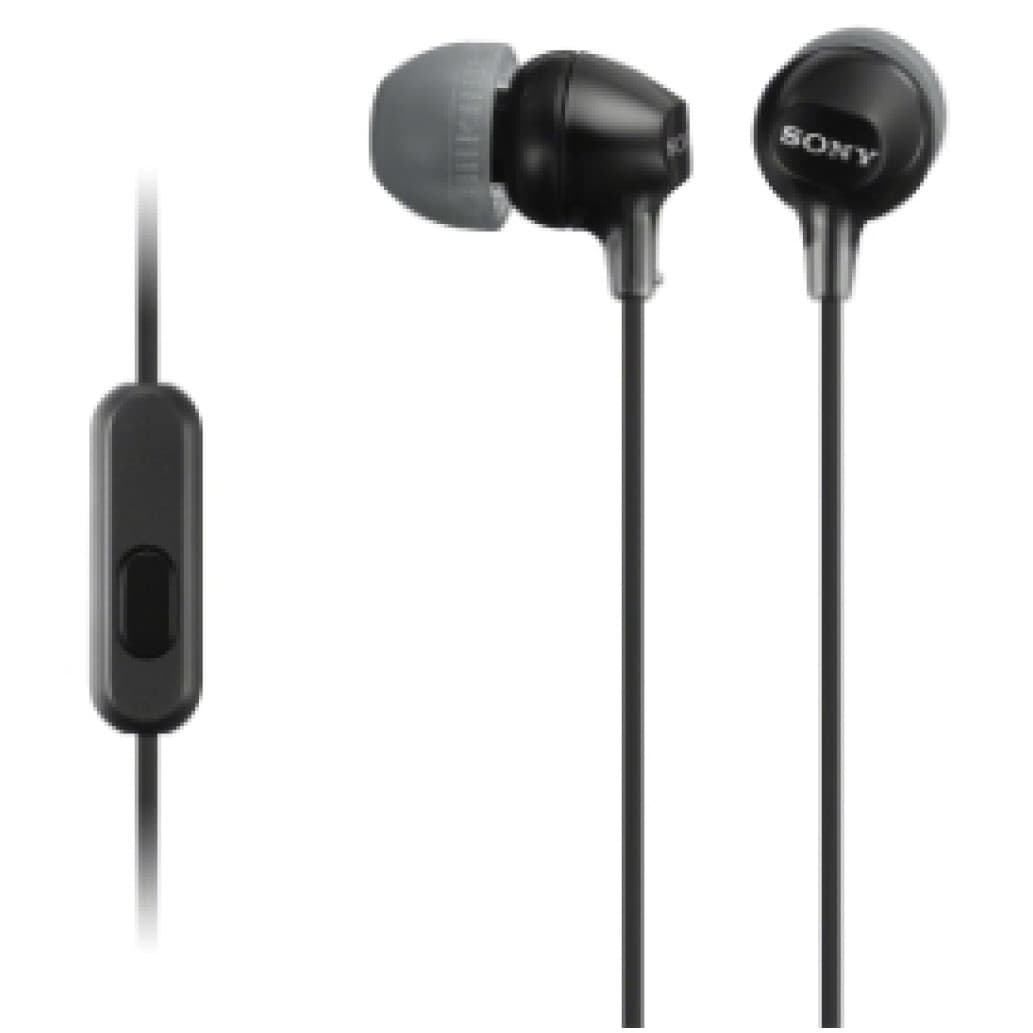 Slualke Sony 3.5 za Android/iPhone MDREX15AP - črne