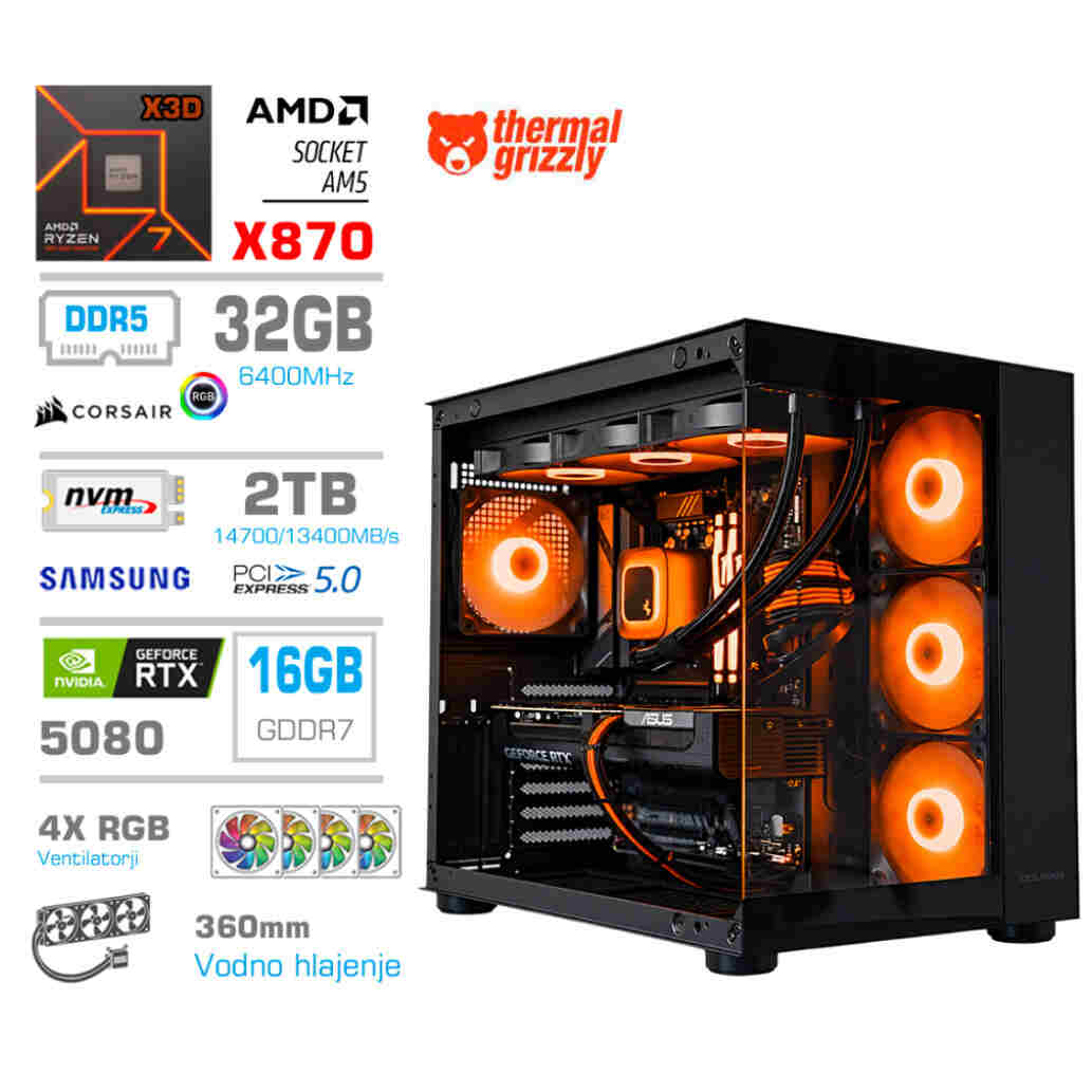 Računalnik MEGA MT S5 R7-9800X3D