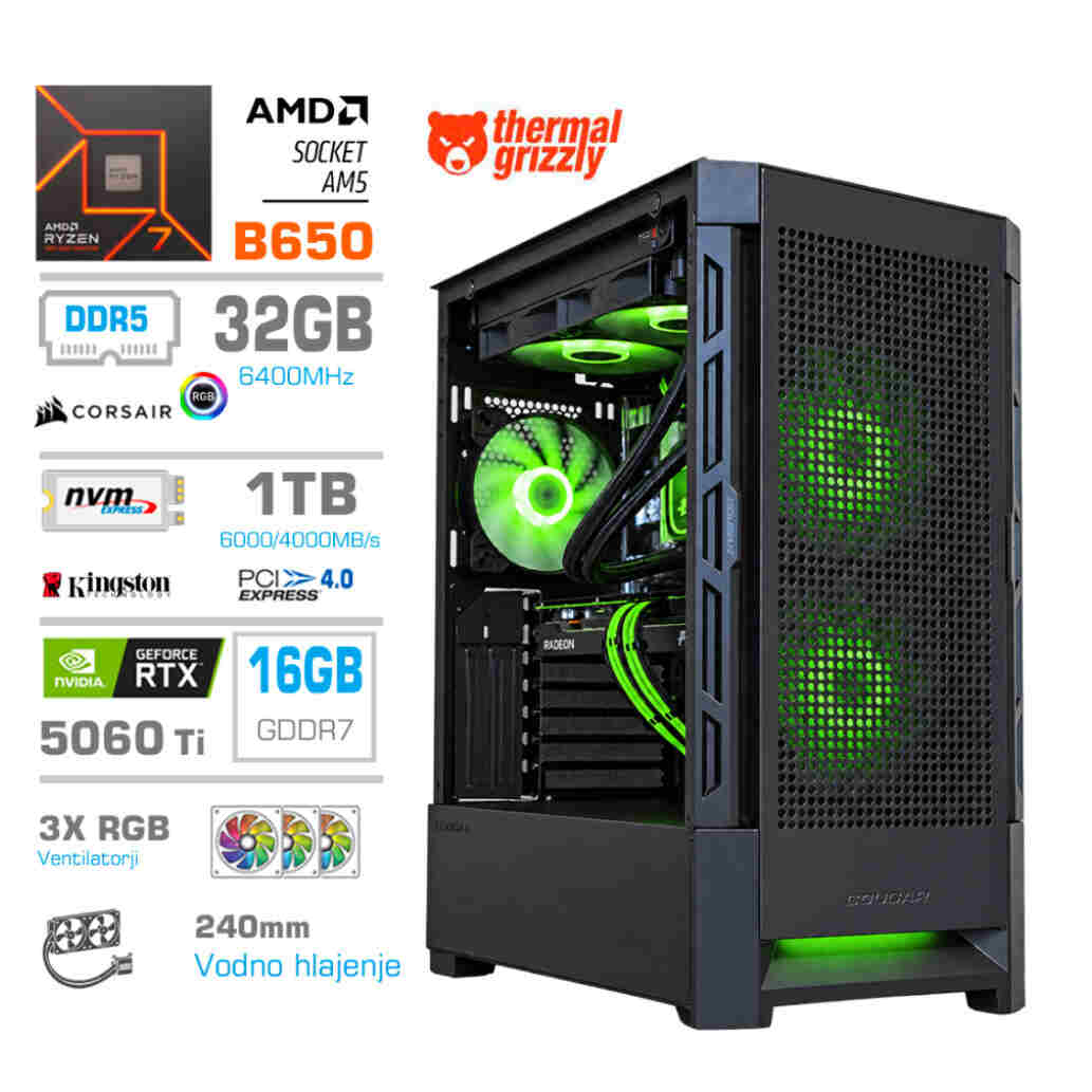Računalnik MEGA MT S8 R7-7700X