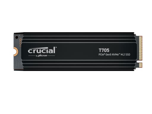 Crucial 2TB T705 Heatsink NVMe SSD