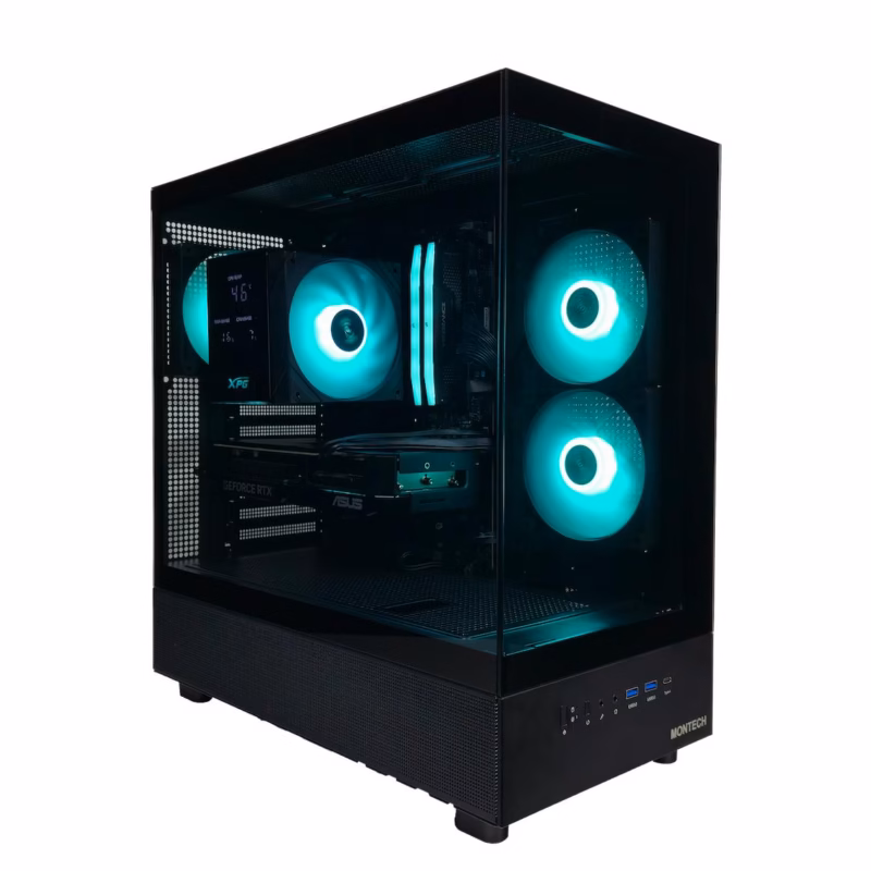 Stalinis kompiuteris AMD Ryzen 7 7800X3D / RTX 5070 12GB / 32GB DDR5 / 1TB NVMe