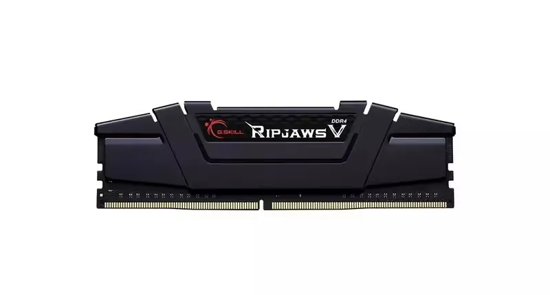 G.Skill 16GB 3200MHz CL16 DDR4 Ripjaws V F4-3200C16S-16GVK (1x16)