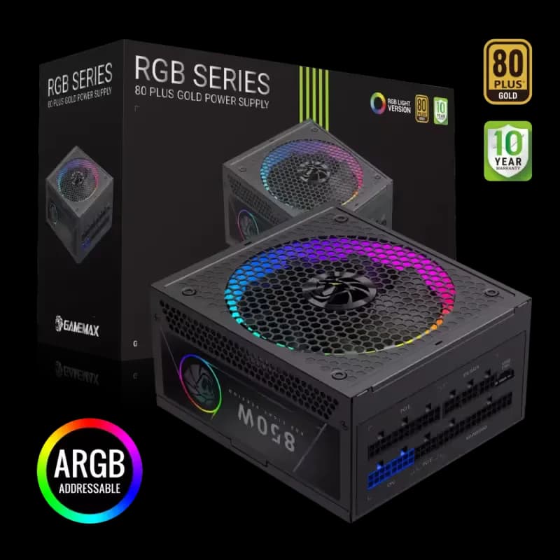 Gamemax 850W RGB 850G