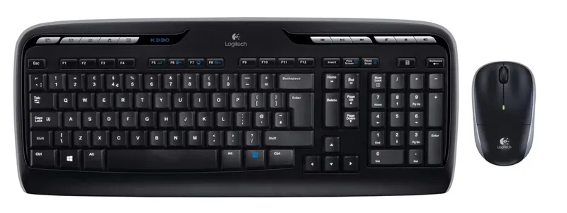 Logitech Klaviatūros ir pelės rinkinys MK330/ENG 920-003989