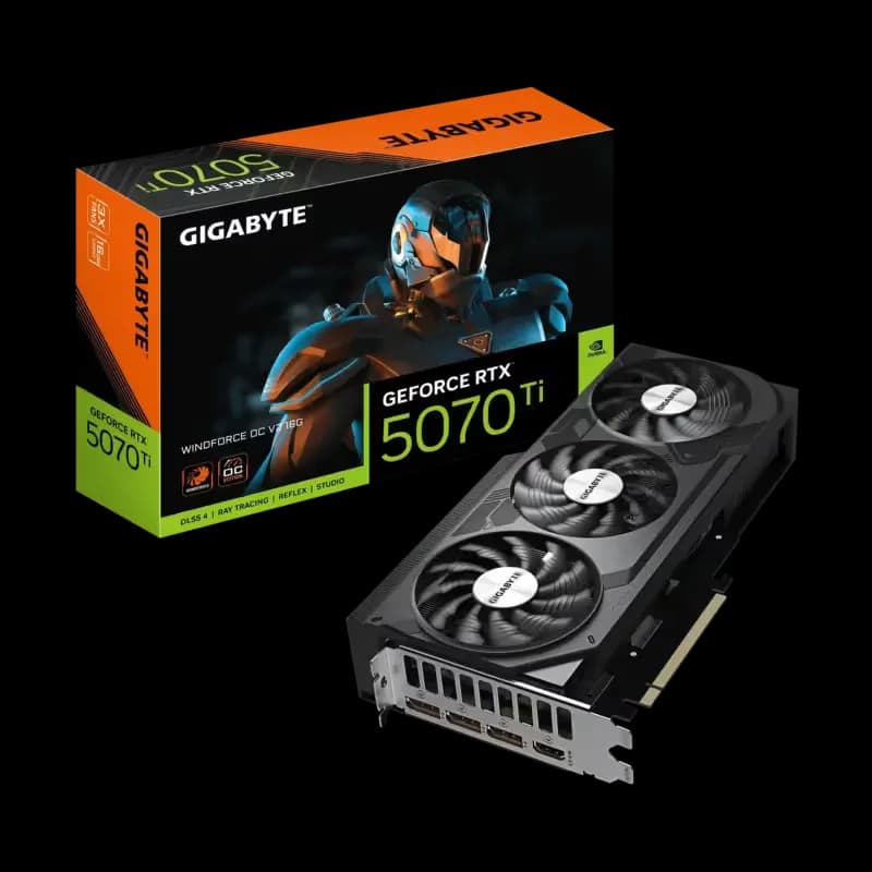 Gigabyte RTX 5070 Ti Windforce OC V2 16GB
