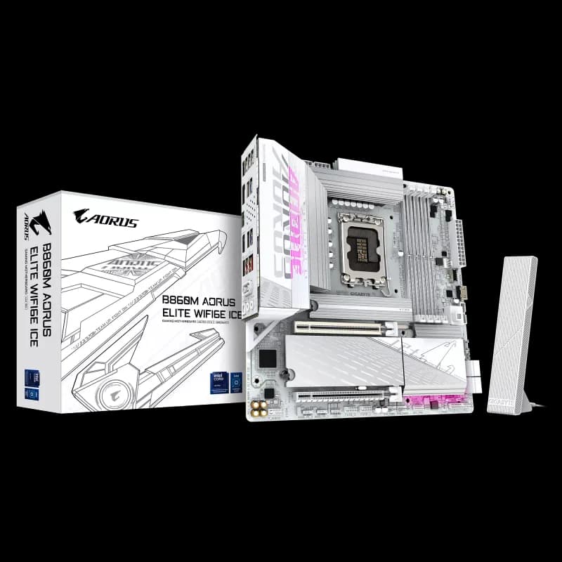 Gigabyte B860M Aorus Elite WF6E ICE