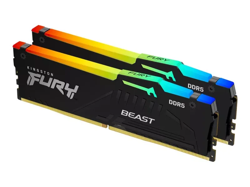 Kingston 32GB 6000MHz CL36 DDR5 Fury Beast RGB (2x16)