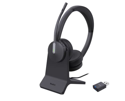 Yealink WH64 Hybrid Dual Teams Wireless Head-band Office/Call center Micro-USB Bluetooth Black
