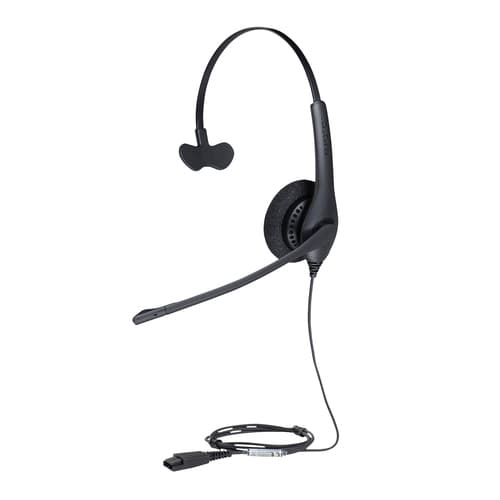 Jabra Biz 1500 Headset Wired Head-band Office/Call center Bluetooth Black