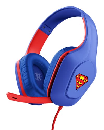 Trust GXT 415SM Zirox Headset Wired Head-band Gaming Blue, Red