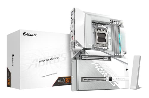 Gigabyte X870 AORUS STEALTH ICE AMD X870 Socket AM5 ATX