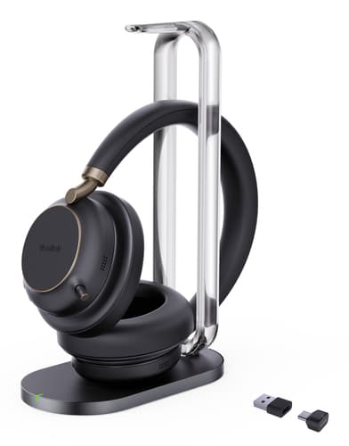 Yealink BH76 Plus + Charging Stand Teams USB-C/A Wireless Head-band Calls/Music USB Type-C USB Type-A Bluetooth