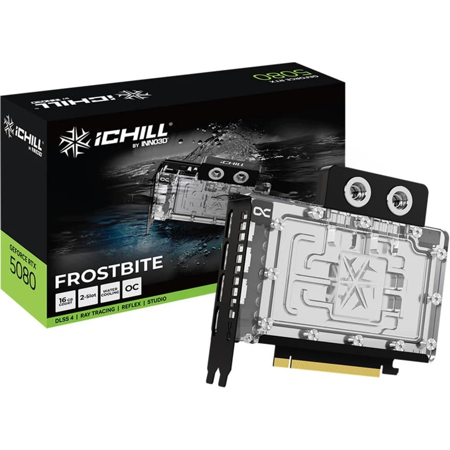 INNO3D RTX 5080 Ichill Frostbite 16GB