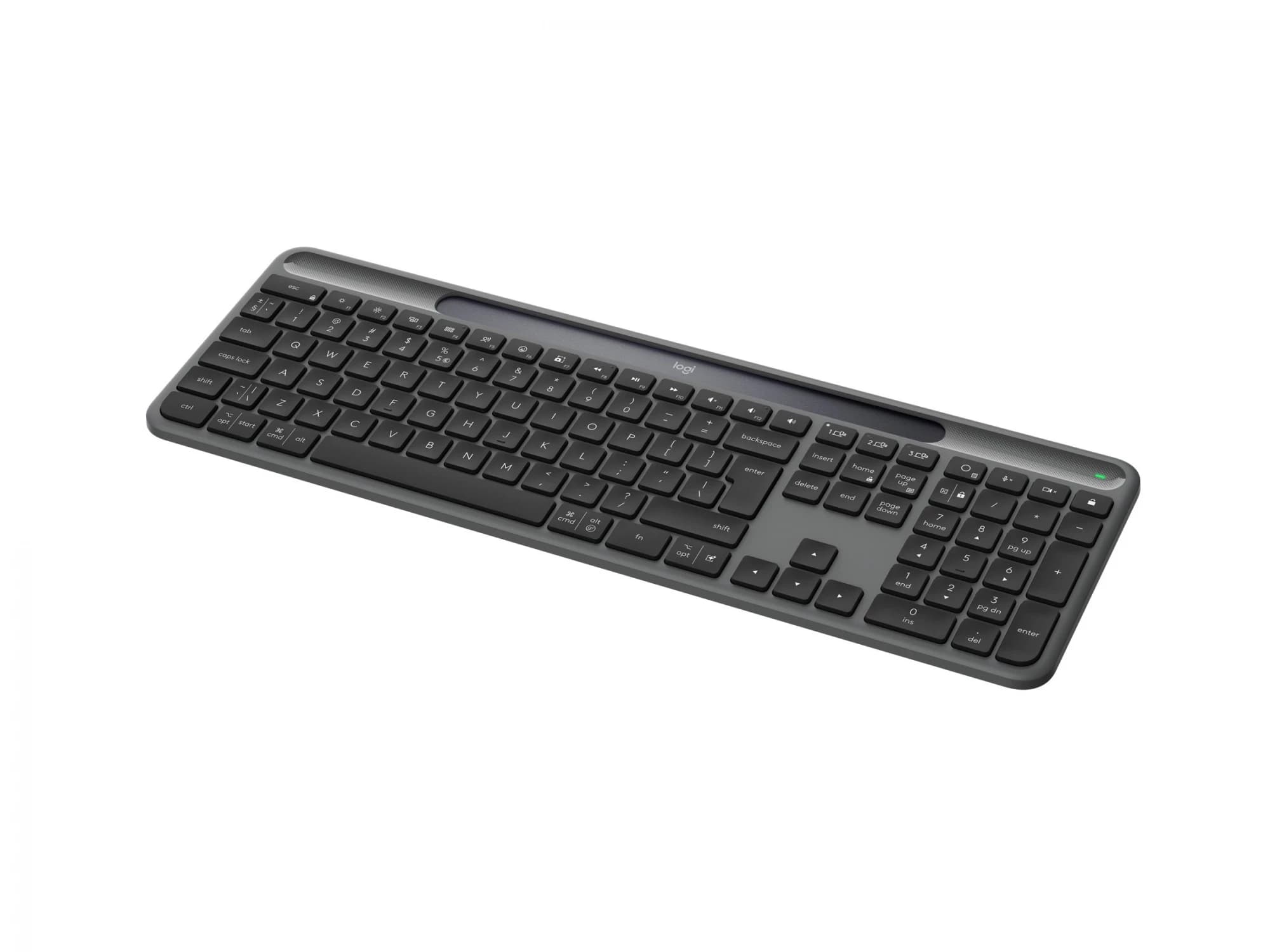 Logitech Signature Slim Solar+ K980 for Business (Graphite) US International