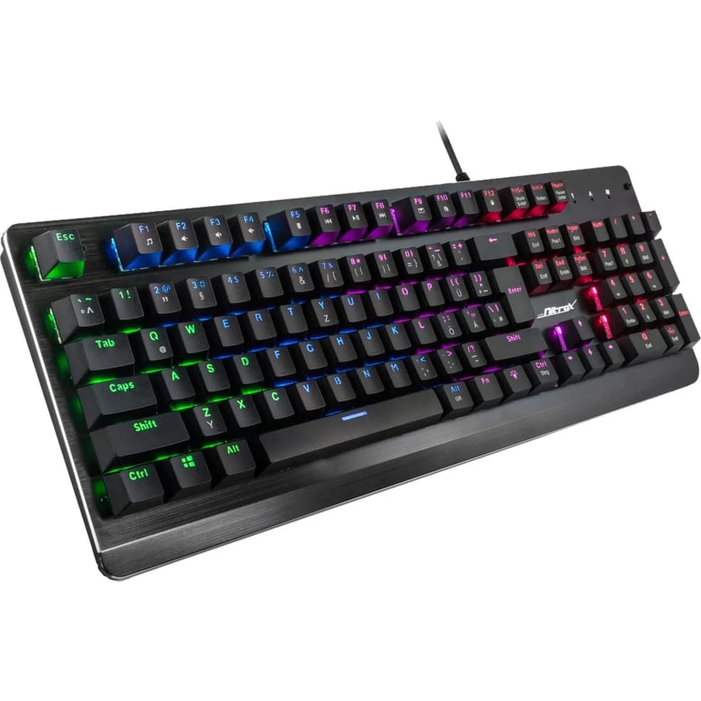 Inter-Tech NK-2000ME Gaming Keyboard DE (Black)