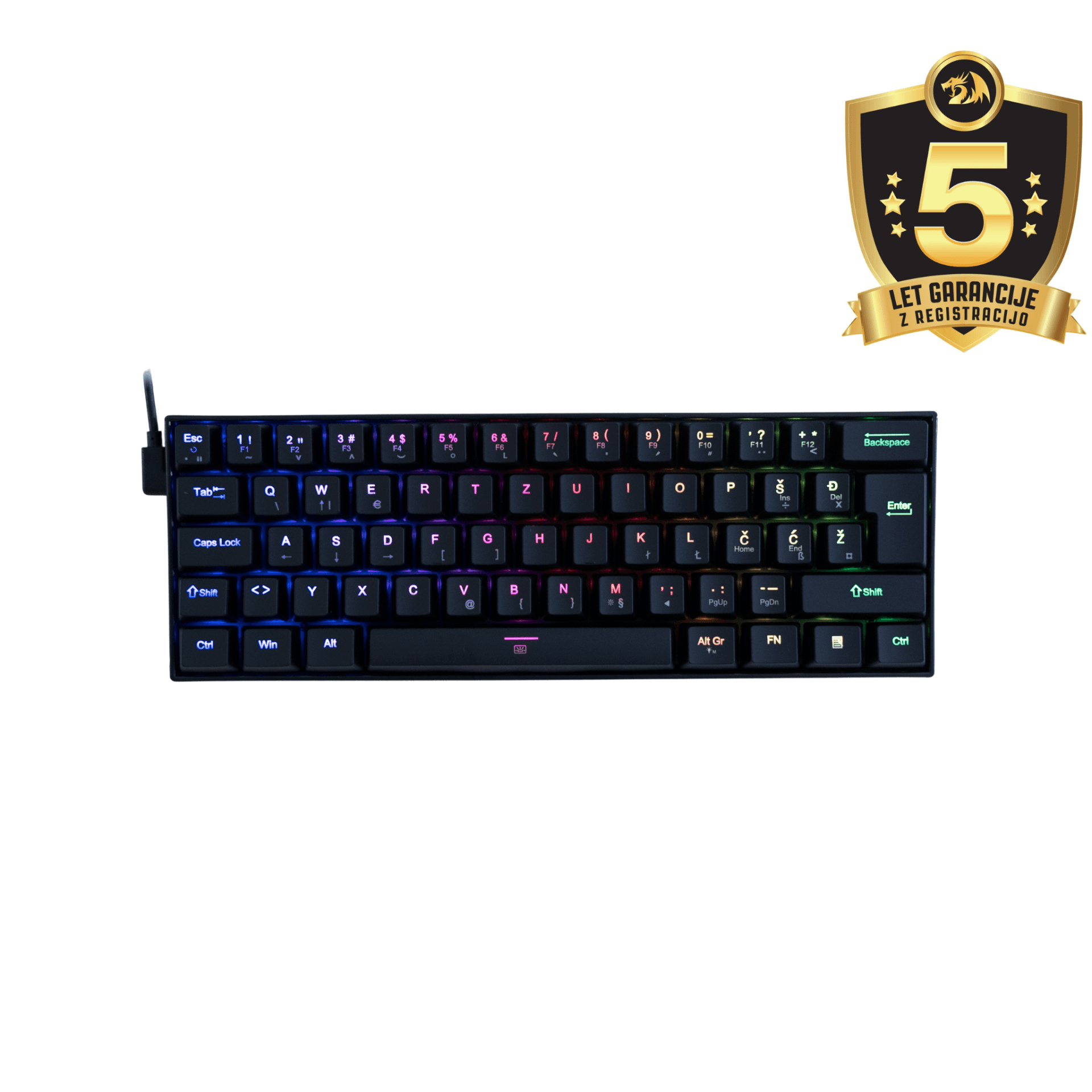 Redragon Dragonborn K630 RGB Mechanical SLO/CRO
