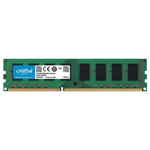 Crucial 4GB 1600MHz CL11 DDR3L