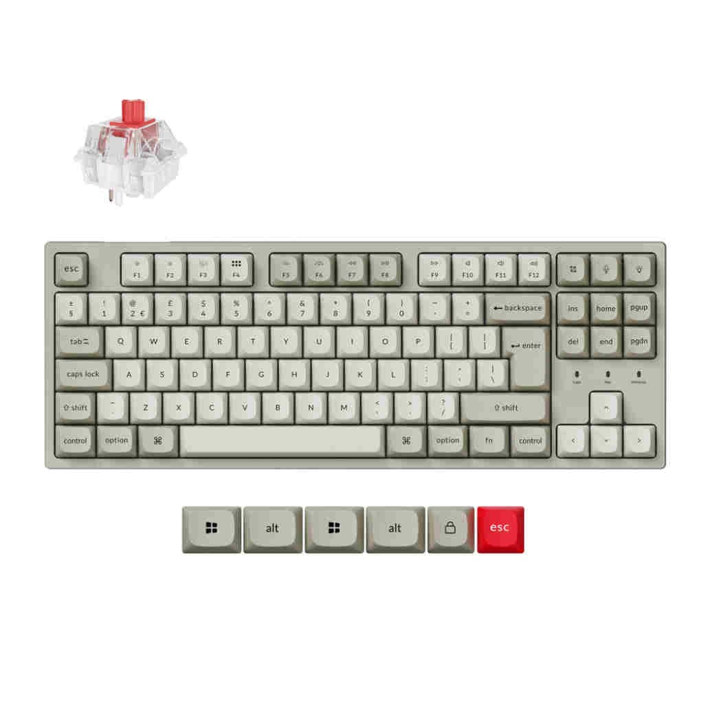 Keychron C1 Pro 8K RGB Red Switch UK